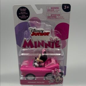 Disney Minnie Mouse Pink Pull-Back Car